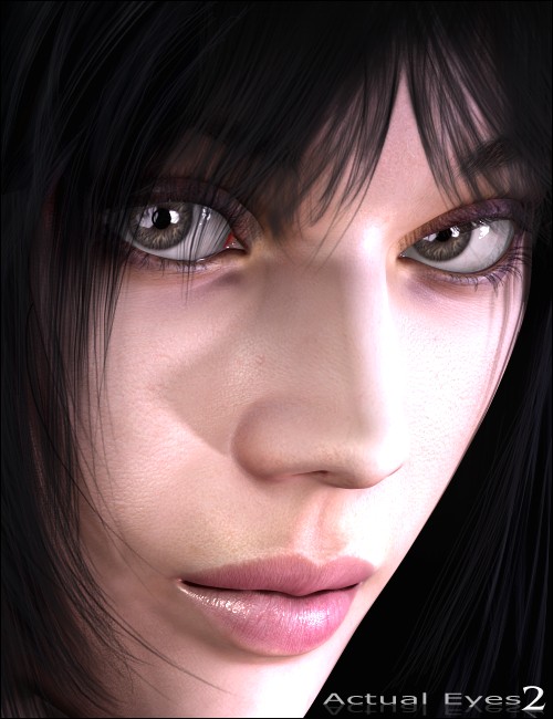 Actual Eyes 2 | Human Textures Skins and Maps for Daz Studio and Poser