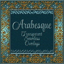 ARABESQUE Transparent Seamless Overlay Pack