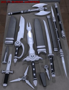 Sci Fi Bladed Weapons