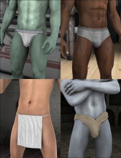 Genre Undergarments for Genesis 2 Male(s)