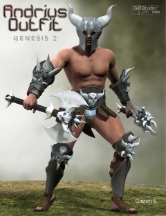 Andrius Outfit for Genesis 2 Male(s)