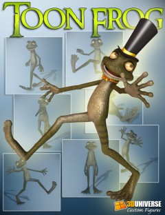 3D Universe Toon Frog