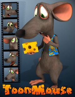 3D Universe Toon Mouse