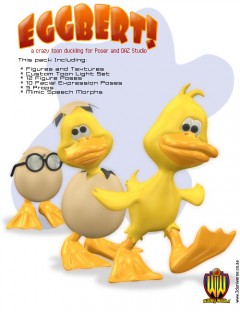 Eggbert the toon Duckling