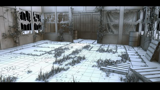 Abandoned Interiors: Warehouse | 3d Models for Daz Studio and Poser