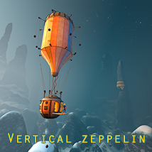 Vertical zeppelin