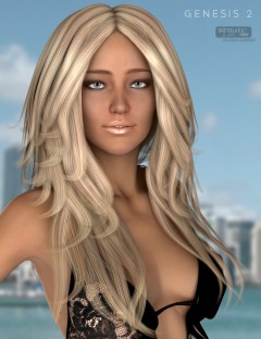 Florida Hair for Genesis 2 Female(s)