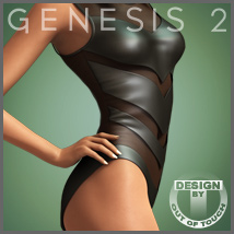 Leather Body for Genesis 2 Female(s)