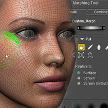 Secrets Of Poser Revealed: The Morphing Tool