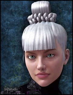 Ying Hua Hair for Genesis 2 Female(s)