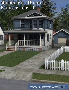 Collective3d Modern Home Exterior 1