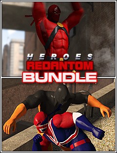 Heroes - Redantom For Poser Bundle