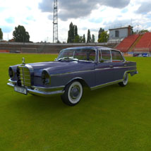 Mercedes 300 SE (for 3D Studio Max)