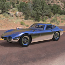 Toyota 2000 GT (for 3D Studio Max)