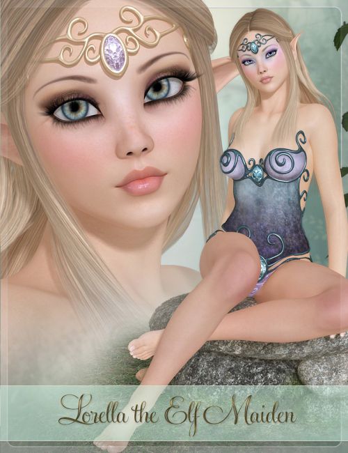 Click here to see preview images for "Lorella the Elf Maiden" Lorella the Elf Maiden