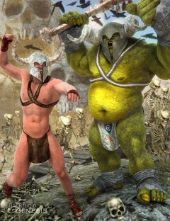 Primordial Barbarian Clothing Textures