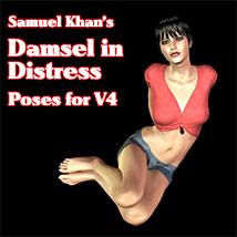 Damsel in Distress Poses for V4