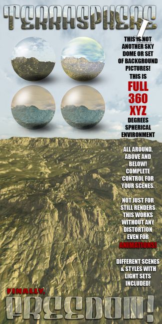 Click here to see preview images for "Terra Sphere 1" Terra Sphere 1
