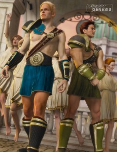 Warrior Outfit Textures