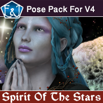 Spirit Of The Stars Poses Pack For V4