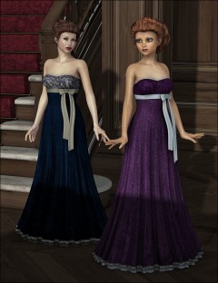 Sash Gown Textures