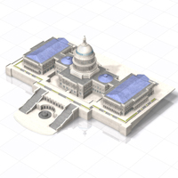 US Capitol (for Poser, obj, Vue)