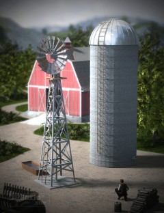 DAZ Water Pump and Grain Silo