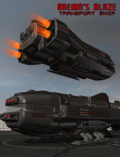 Areion's Blaze Transport Ship