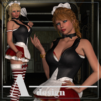 MAIDENS for French Maid Uniform