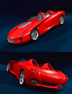 Red Spyder Sportscar