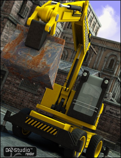 Click here to see preview images for "Wheel Excavator" Wheel Excavator