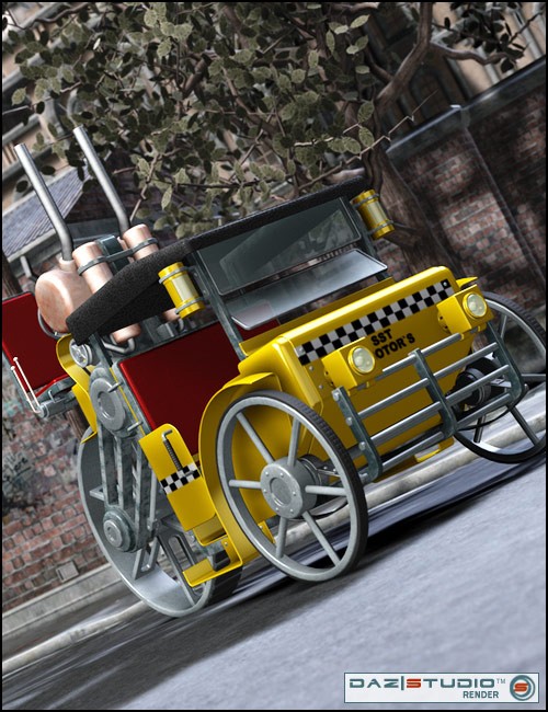 Click here to see preview images for "Steam Cab-Taxi" Steam Cab-Taxi