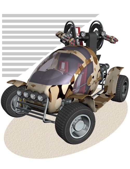 Click here to see preview images for "Desert Storm Vehicle" Desert Storm Vehicle