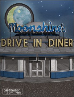 Moonlit Moonshine's Diner