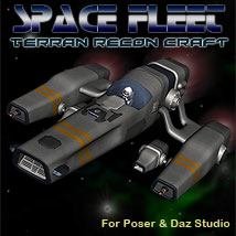 Space Ship Terran Recon Craft