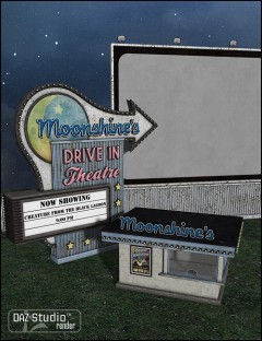 Moonlit Moonshine's Drive-In