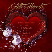 Glitter Hearts