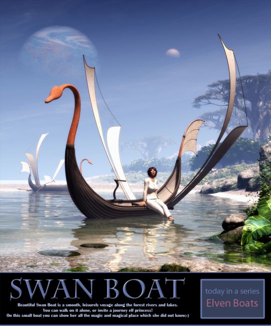 Click here to see preview images for "Swan Boat" Swan Boat