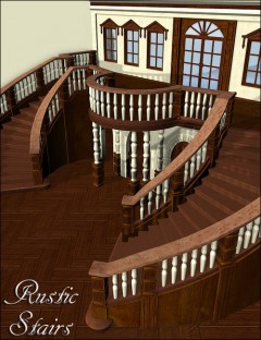 Rustic Look for Royal Stairs