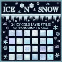 Ice 'n' Snow Layer Styles w/Free Gift