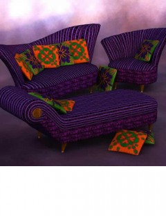 'Groovy' Upholstery for Deco Redux