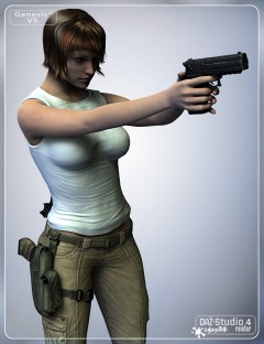 Stalker Girl Guns for Genesis