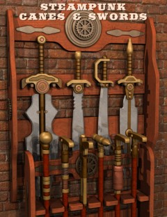 Steampunk Canes And Swords