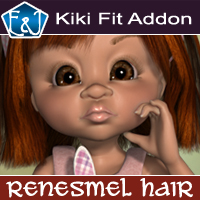 Kiki Fit Addon For Renesmel Hair