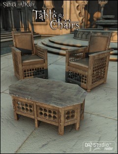Saba'a AlKair Table and Chairs