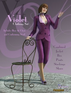 Violet Clothing Set
