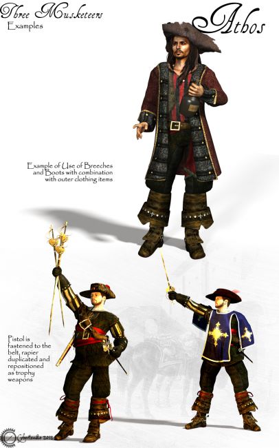three musketeers athos