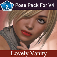 Lovely Vanity Poses Pack For V4