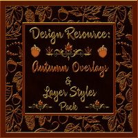 Design Resource: Autumn Overlays & Styles Pack