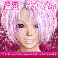 AA Yua for Terai Yuki 2: Anime Character for TY2